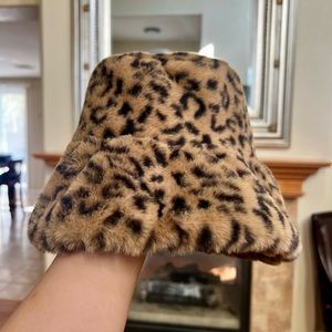 Juicy Couture Leopard Print Bucket Hat